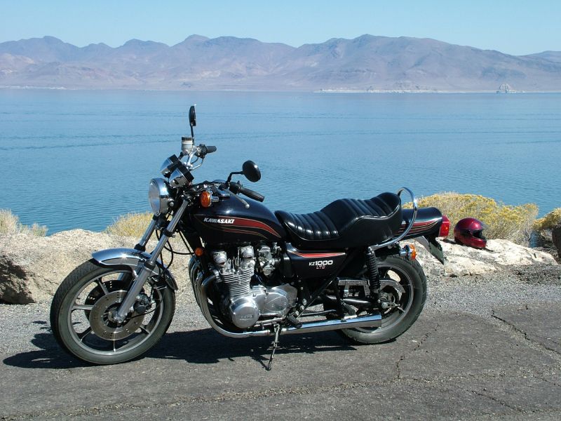 1977 kz1000 ltd at pyramid lake