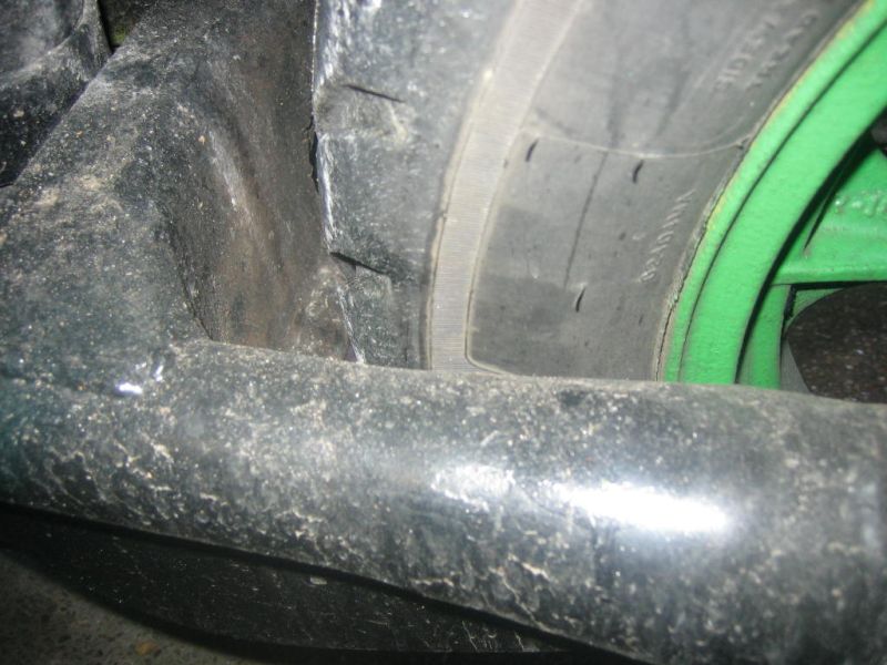 150 tyre on shaftie