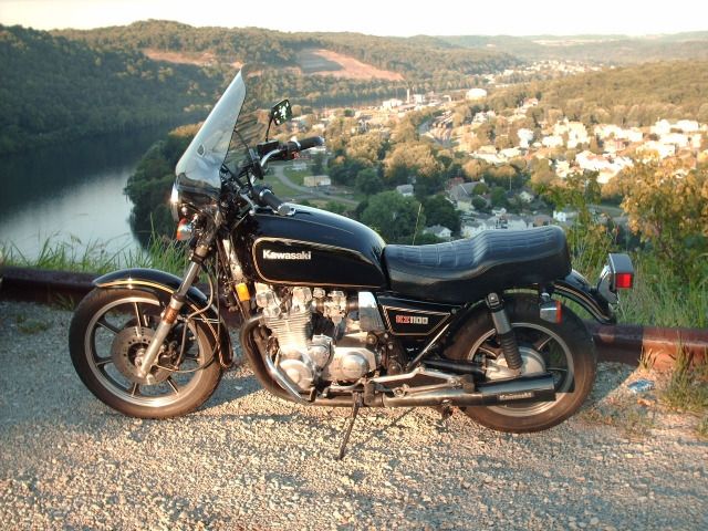 1983 kz1100a3 route overlooking newell pa