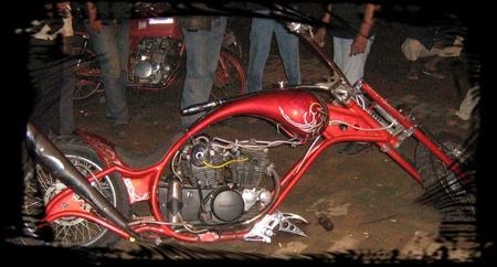 fokz200 tegal custom chopper