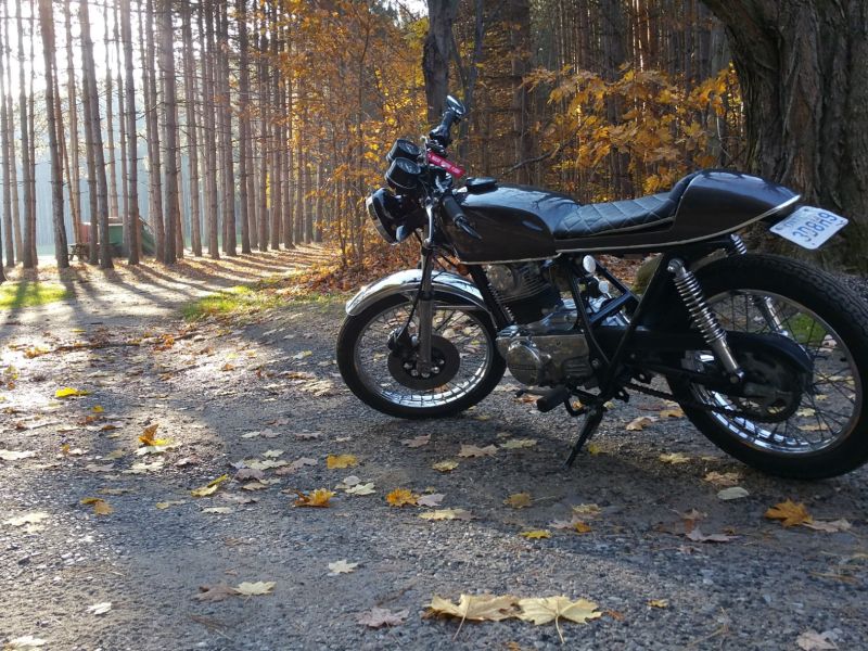 kz200 at the end of trail