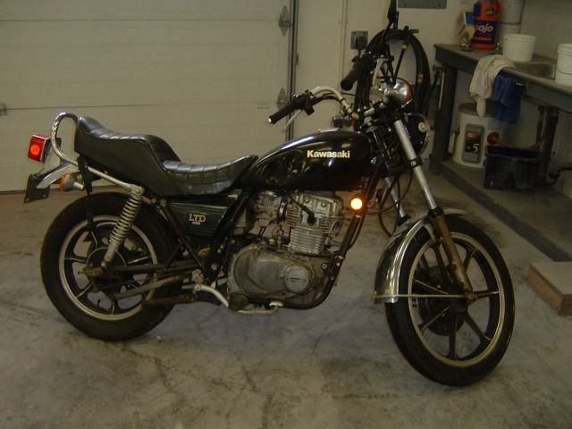 81 kz440 rat bike project almost done