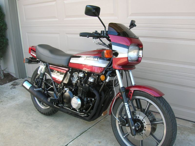 1981 gpz550 restored