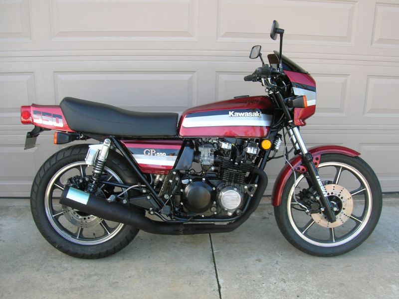 1981 gpz550 restored