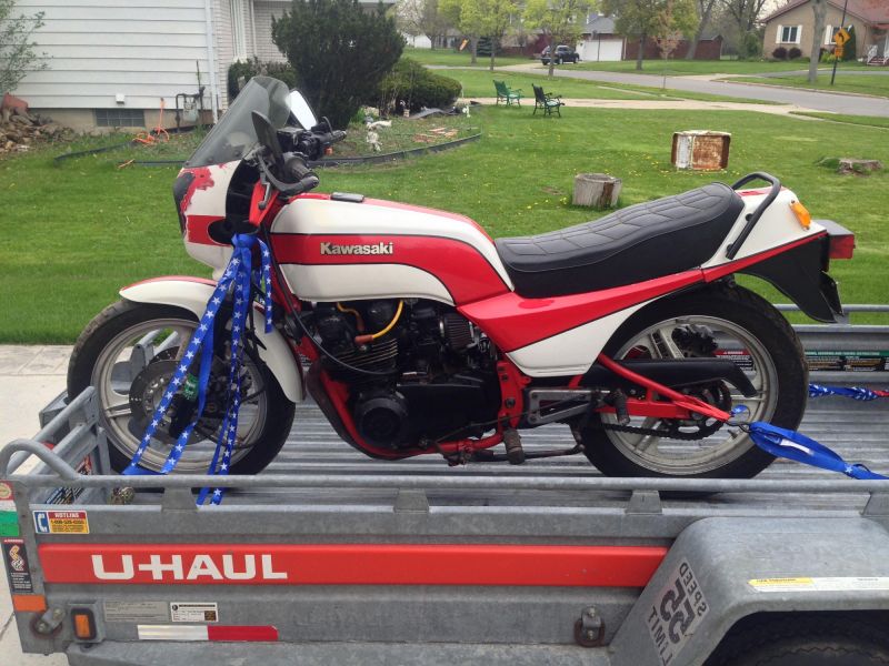 1982 gpz race bike