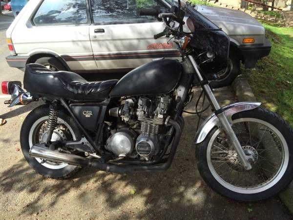 81 kz650 before paint as aquired