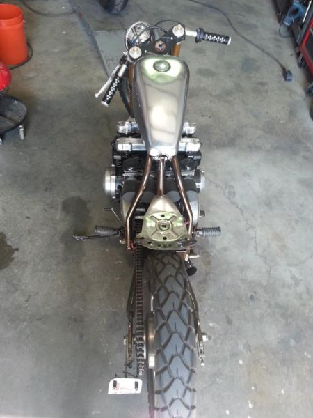 custom kz750 bobber