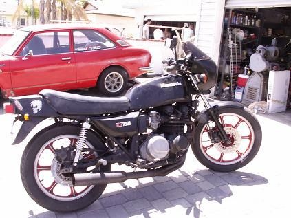 kz750 l3 has been modified