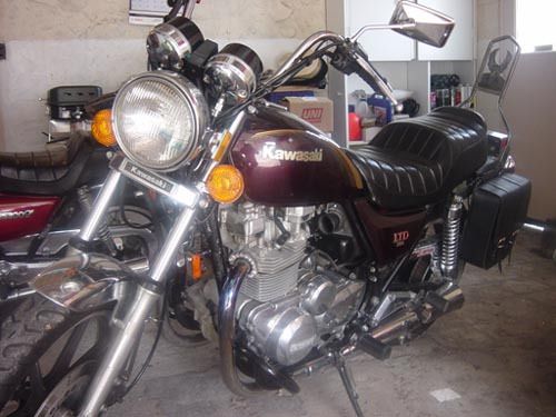 83 kz750 k1 belt drive twin