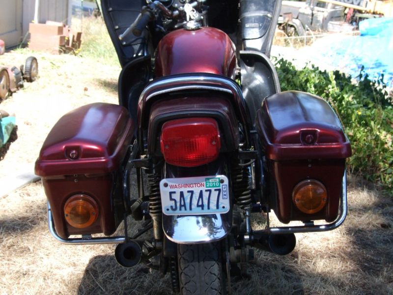 my kz750 from behind