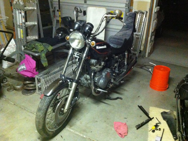 new chopper bobber project bike