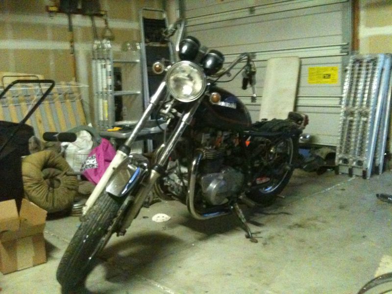 new chopper bobber project bike